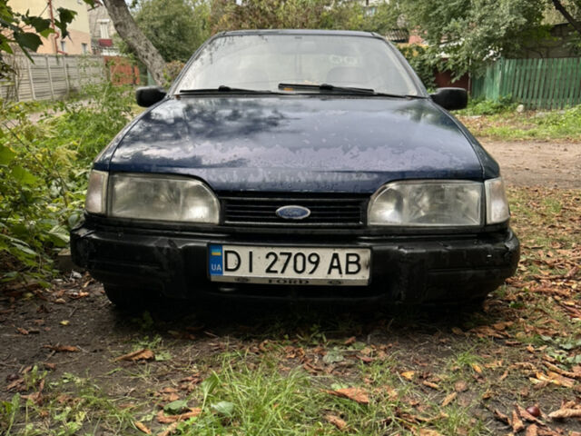 Синий Форд Сиерра, объемом двигателя 2 л и пробегом 262 тыс. км за 1250 $, фото 1 на Automoto.ua