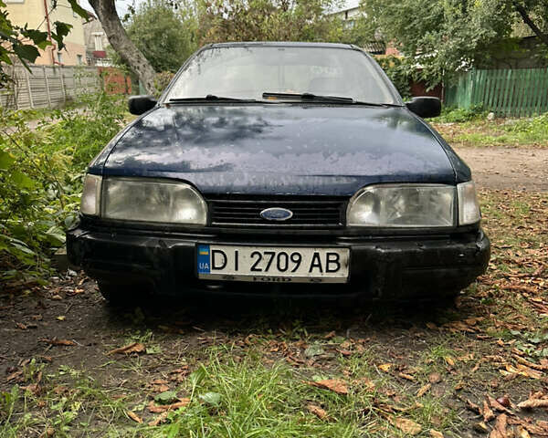 Синий Форд Сиерра, объемом двигателя 2 л и пробегом 262 тыс. км за 1350 $, фото 1 на Automoto.ua