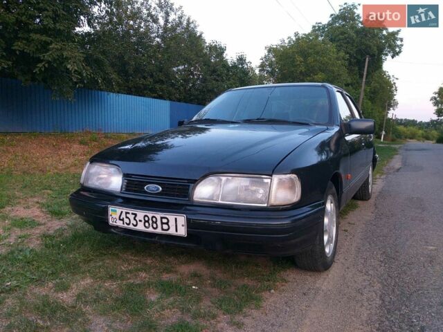 Синий Форд Сиерра, объемом двигателя 2 л и пробегом 100 тыс. км за 1750 $, фото 1 на Automoto.ua