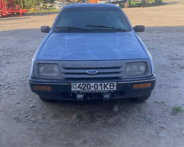 Синий Форд Сиерра, объемом двигателя 2.36 л и пробегом 80 тыс. км за 400 $, фото 1 на Automoto.ua
