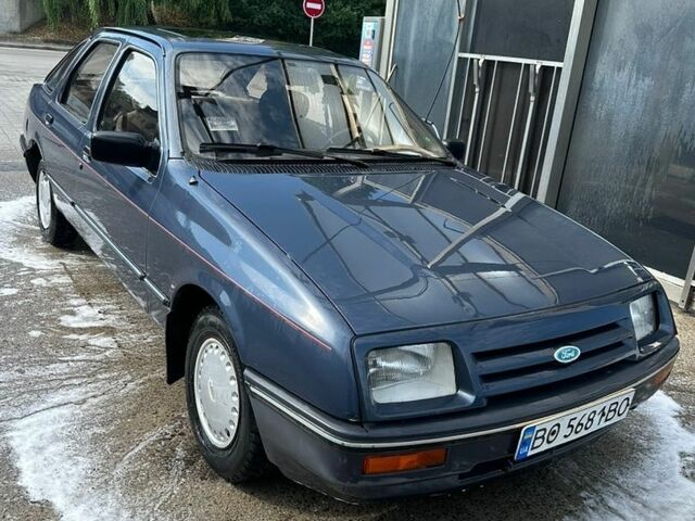 Синий Форд Сиерра, объемом двигателя 2.3 л и пробегом 215 тыс. км за 900 $, фото 1 на Automoto.ua
