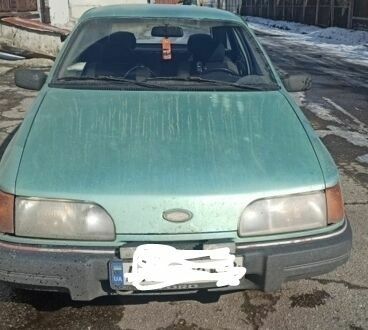 Зеленый Форд Сиерра, объемом двигателя 2 л и пробегом 160 тыс. км за 1500 $, фото 1 на Automoto.ua