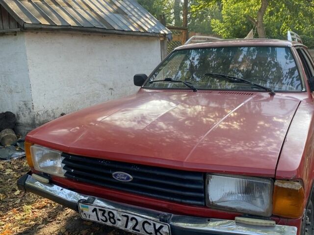 Форд Таунус 1981 в Лубнах на Automoto.ua Красный Форд Таунус, объемом двигателя 2 л и пробегом 250 тыс. км за 500 $, фото 1 на Automoto.ua