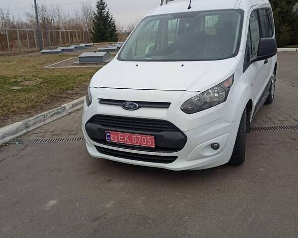 Белый Форд Турнео Коннект, объемом двигателя 1.5 л и пробегом 303 тыс. км за 9700 $, фото 1 на Automoto.ua