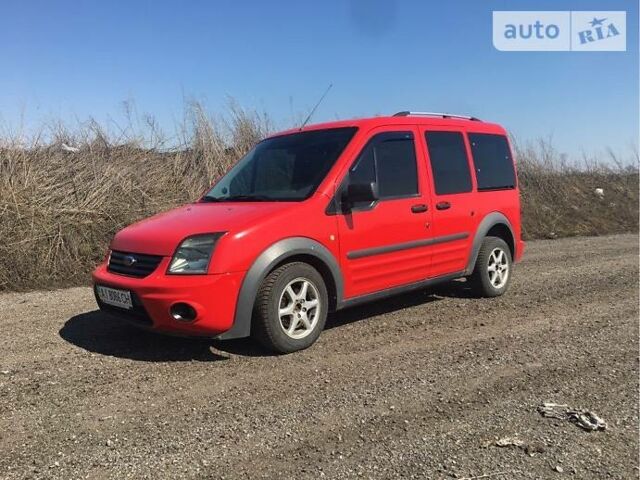 Червоний Форд Турнео Коннект пас., об'ємом двигуна 1.8 л та пробігом 170 тис. км за 9100 $, фото 1 на Automoto.ua