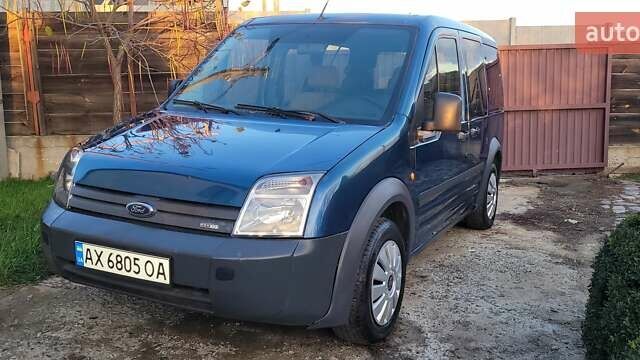 Синий Форд Турнео Коннект, объемом двигателя 1.75 л и пробегом 263 тыс. км за 4300 $, фото 1 на Automoto.ua