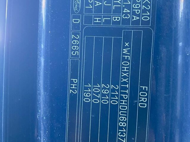 Синій Форд Турнео Коннект, об'ємом двигуна 1.76 л та пробігом 304 тис. км за 7450 $, фото 1 на Automoto.ua
