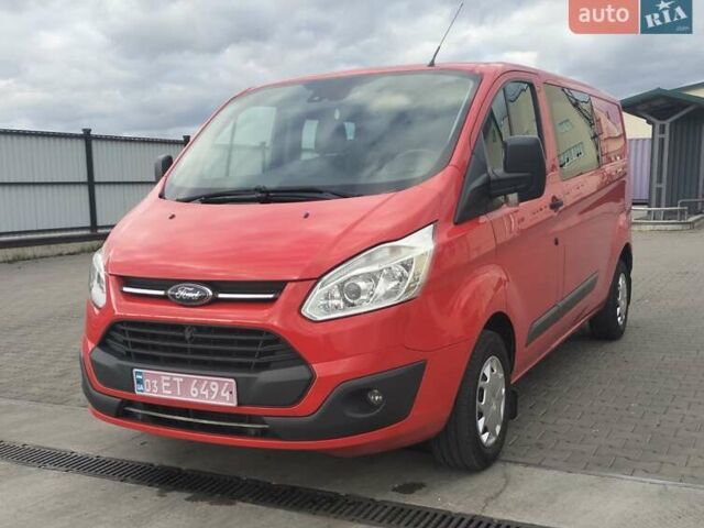 Форд Турнео Кастом 2016 у Луцьку на Automoto.ua Червоний Форд Турнео Кастом, об'ємом двигуна 2 л та пробігом 267 тис. км за 14500 $, фото 1 на Automoto.ua