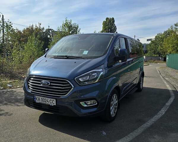Синий Форд Турнео Кастом, объемом двигателя 2 л и пробегом 19 тыс. км за 38500 $, фото 1 на Automoto.ua