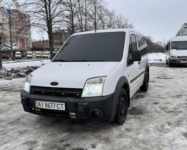 Белый Форд Транзит Коннект, объемом двигателя 1.8 л и пробегом 345 тыс. км за 3999 $, фото 1 на Automoto.ua