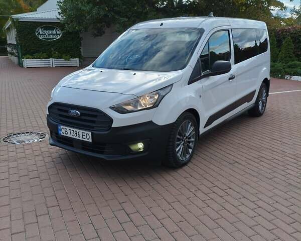 Белый Форд Транзит Коннект, объемом двигателя 2 л и пробегом 164 тыс. км за 13500 $, фото 1 на Automoto.ua