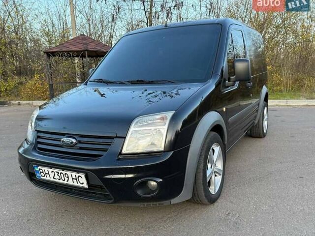 Черный Форд Транзит Коннект, объемом двигателя 1.8 л и пробегом 190 тыс. км за 7000 $, фото 1 на Automoto.ua