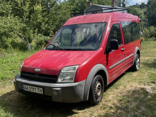 Красный Форд Транзит Коннект, объемом двигателя 1.8 л и пробегом 358 тыс. км за 4200 $, фото 1 на Automoto.ua