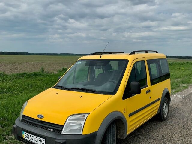 Жовтий Форд Транзит Коннект пас., об'ємом двигуна 1.8 л та пробігом 249 тис. км за 4400 $, фото 1 на Automoto.ua