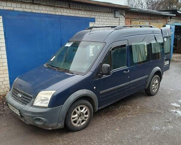 Синий Форд Транзит Коннект, объемом двигателя 1.8 л и пробегом 290 тыс. км за 6500 $, фото 1 на Automoto.ua