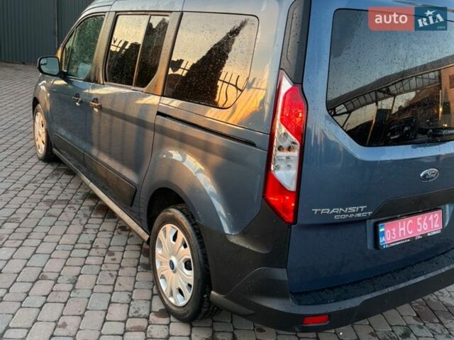 Синій Форд Транзит Коннект, об'ємом двигуна 2 л та пробігом 77 тис. км за 18000 $, фото 1 на Automoto.ua