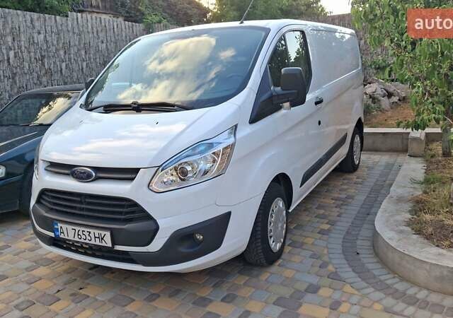 Белый Форд Транзит Кастом, объемом двигателя 2.2 л и пробегом 178 тыс. км за 11000 $, фото 1 на Automoto.ua