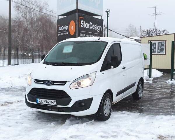 Белый Форд Транзит Кастом, объемом двигателя 2.2 л и пробегом 291 тыс. км за 7925 $, фото 1 на Automoto.ua