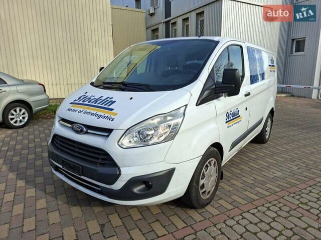 Белый Форд Транзит Кастом, объемом двигателя 2 л и пробегом 220 тыс. км за 13400 $, фото 1 на Automoto.ua