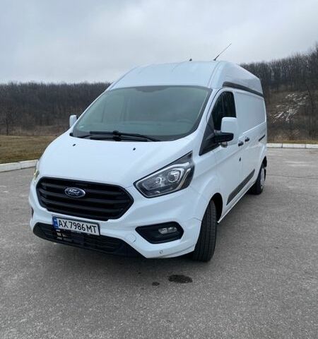 Белый Форд Транзит Кастом, объемом двигателя 2 л и пробегом 308 тыс. км за 14500 $, фото 1 на Automoto.ua