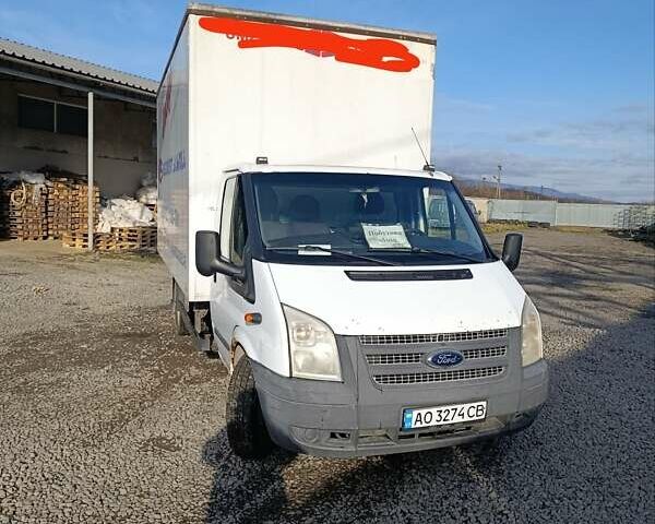 Білий Форд Транзит Кастом, об'ємом двигуна 2.2 л та пробігом 484 тис. км за 9000 $, фото 1 на Automoto.ua