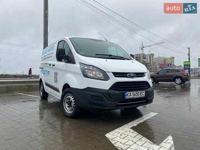 Білий Форд Транзит Кастом, об'ємом двигуна 2 л та пробігом 220 тис. км за 12400 $, фото 1 на Automoto.ua