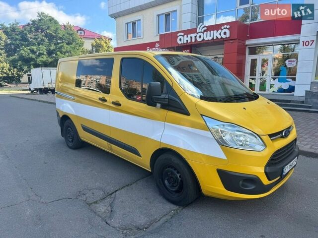 Білий Форд Транзит Кастом, об'ємом двигуна 2.2 л та пробігом 220 тис. км за 10000 $, фото 1 на Automoto.ua