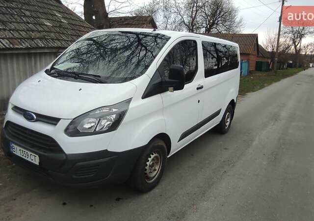 Білий Форд Транзит Кастом, об'ємом двигуна 2.2 л та пробігом 230 тис. км за 14000 $, фото 1 на Automoto.ua