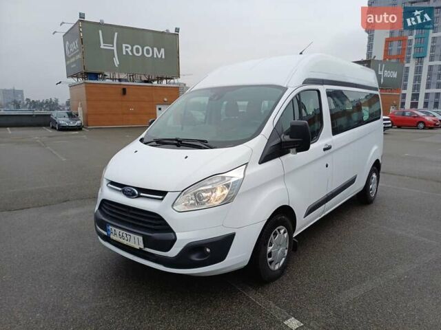 Белый Форд Транзит Кастом, объемом двигателя 2.2 л и пробегом 123 тыс. км за 22500 $, фото 1 на Automoto.ua