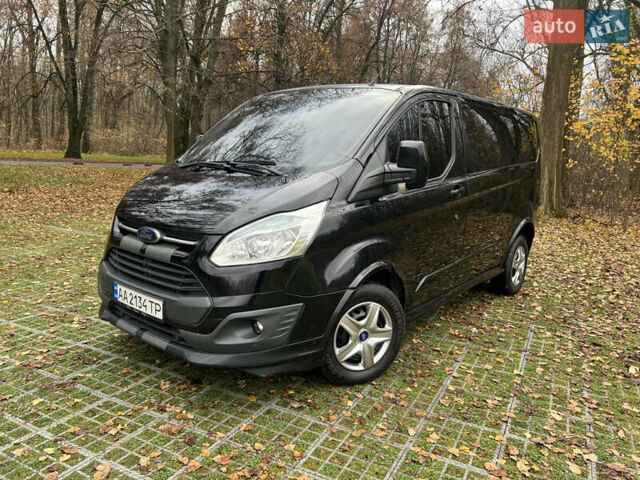 Черный Форд Транзит Кастом, объемом двигателя 2.2 л и пробегом 261 тыс. км за 9990 $, фото 1 на Automoto.ua