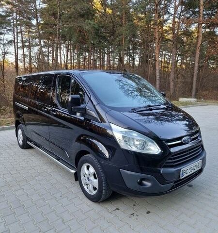 Черный Форд Транзит Кастом, объемом двигателя 2.2 л и пробегом 209 тыс. км за 14900 $, фото 1 на Automoto.ua