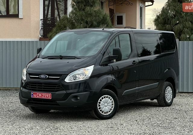 Черный Форд Транзит Кастом, объемом двигателя 2.2 л и пробегом 222 тыс. км за 16499 $, фото 1 на Automoto.ua