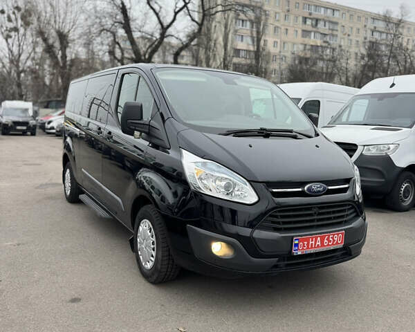 Чорний Форд Транзит Кастом, об'ємом двигуна 2.2 л та пробігом 206 тис. км за 17200 $, фото 1 на Automoto.ua