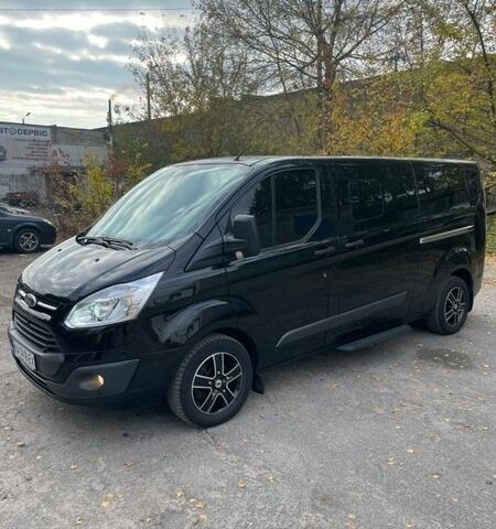Чорний Форд Транзит Кастом, об'ємом двигуна 2 л та пробігом 250 тис. км за 17800 $, фото 1 на Automoto.ua