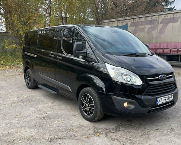 Чорний Форд Транзит Кастом, об'ємом двигуна 2 л та пробігом 250 тис. км за 17500 $, фото 1 на Automoto.ua