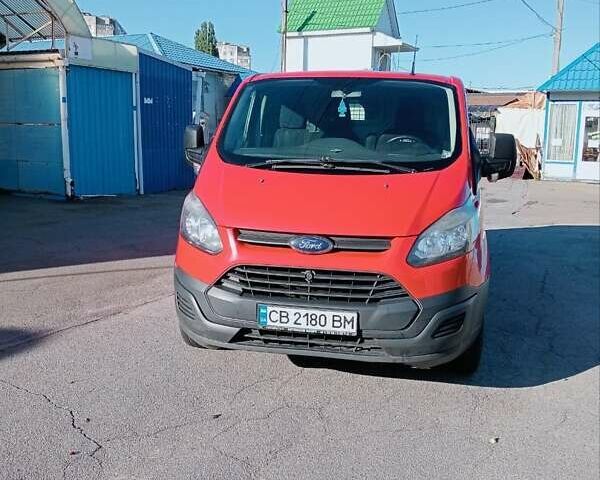 Червоний Форд Транзит Кастом, об'ємом двигуна 2.2 л та пробігом 375 тис. км за 9000 $, фото 1 на Automoto.ua