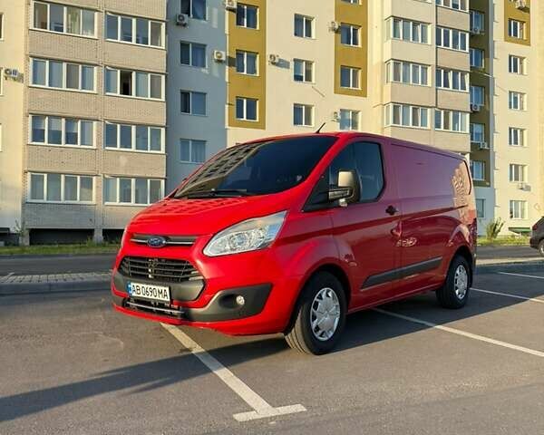 Червоний Форд Транзит Кастом, об'ємом двигуна 2 л та пробігом 262 тис. км за 13650 $, фото 1 на Automoto.ua