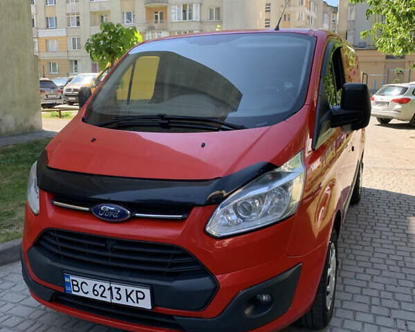 Червоний Форд Транзит Кастом, об'ємом двигуна 2.2 л та пробігом 225 тис. км за 11000 $, фото 1 на Automoto.ua