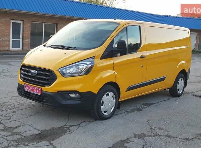 Жовтий Форд Транзит Кастом, об'ємом двигуна 2 л та пробігом 206 тис. км за 15200 $, фото 1 на Automoto.ua