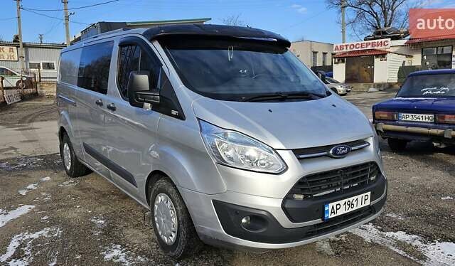 Сірий Форд Транзит Кастом, об'ємом двигуна 2.2 л та пробігом 279 тис. км за 16000 $, фото 1 на Automoto.ua