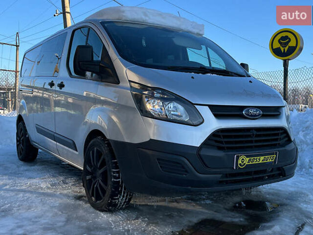 Серый Форд Транзит Кастом, объемом двигателя 2.2 л и пробегом 138 тыс. км за 12900 $, фото 1 на Automoto.ua