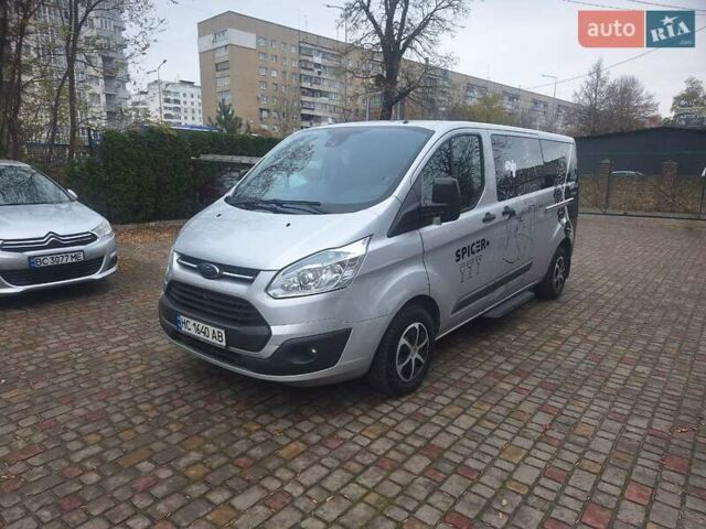 Серый Форд Транзит Кастом, объемом двигателя 2.2 л и пробегом 317 тыс. км за 15500 $, фото 1 на Automoto.ua