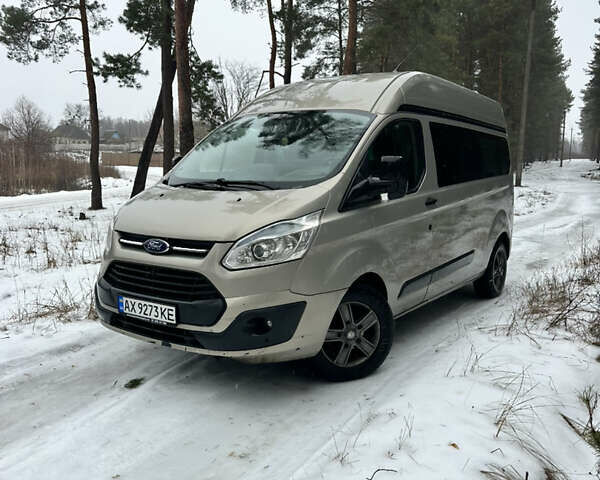 Серый Форд Транзит Кастом, объемом двигателя 2.2 л и пробегом 236 тыс. км за 15500 $, фото 1 на Automoto.ua