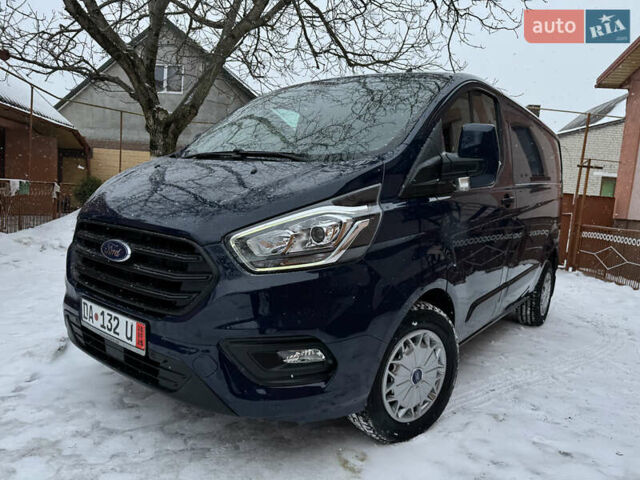 Синий Форд Транзит Кастом, объемом двигателя 2 л и пробегом 151 тыс. км за 13950 $, фото 1 на Automoto.ua