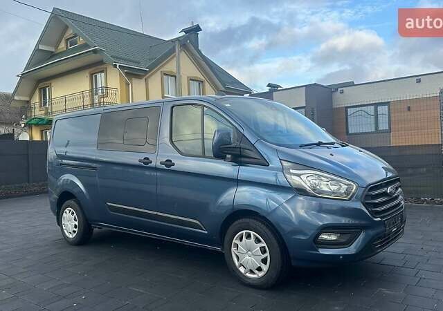 Синій Форд Транзит Кастом, об'ємом двигуна 2 л та пробігом 197 тис. км за 21800 $, фото 1 на Automoto.ua