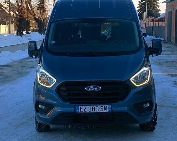 Синий Форд Транзит Кастом, объемом двигателя 2 л и пробегом 259 тыс. км за 20500 $, фото 1 на Automoto.ua