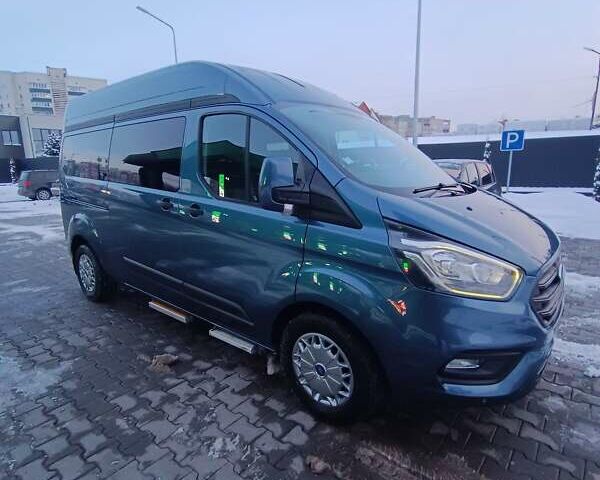 Синій Форд Транзит Кастом, об'ємом двигуна 2 л та пробігом 259 тис. км за 20500 $, фото 1 на Automoto.ua