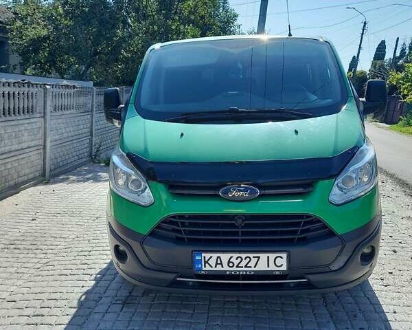 Зелений Форд Транзит Кастом, об'ємом двигуна 2 л та пробігом 245 тис. км за 15000 $, фото 1 на Automoto.ua