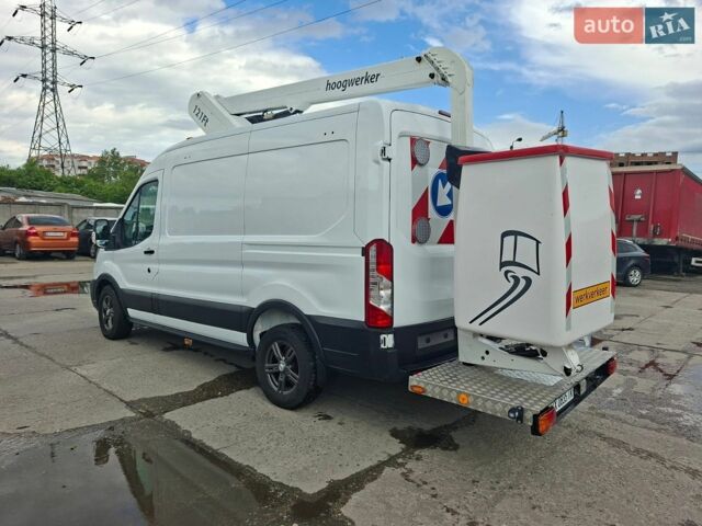 Белый Форд Транзит, объемом двигателя 2 л и пробегом 44 тыс. км за 31500 $, фото 1 на Automoto.ua