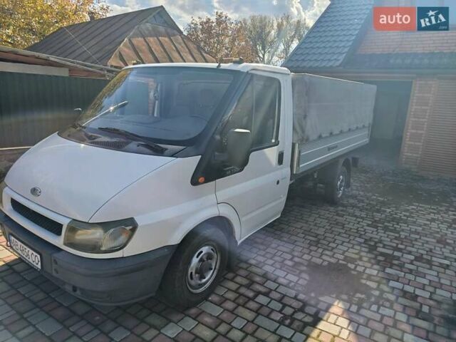 Белый Форд Транзит, объемом двигателя 2 л и пробегом 210 тыс. км за 7500 $, фото 1 на Automoto.ua